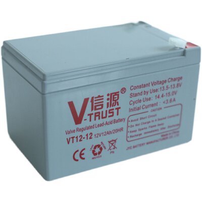 信源蓄电池VT12v12ah7ah17ah20ah24ah34ah65ah100ah电梯应急消防