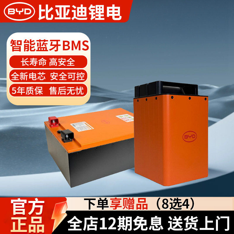 比亚迪磷酸铁锂电池60v锂电电池60v外卖骑手大容量电动车锂电池