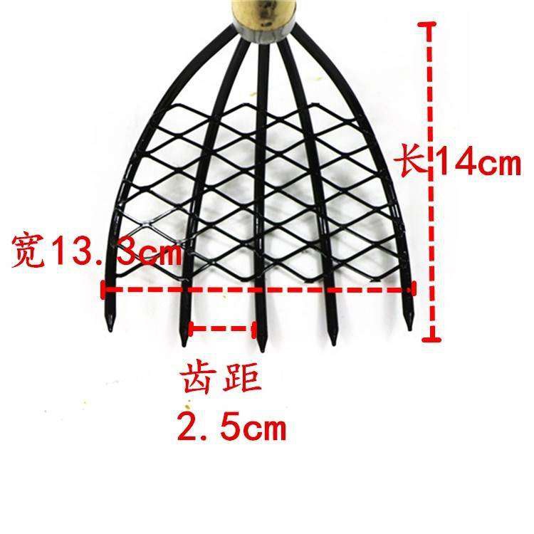 工具挖工具海边耙子挖蛤海t边赶海耙H子蛤蜊耙子小蚬耙铁耙捡贝挖