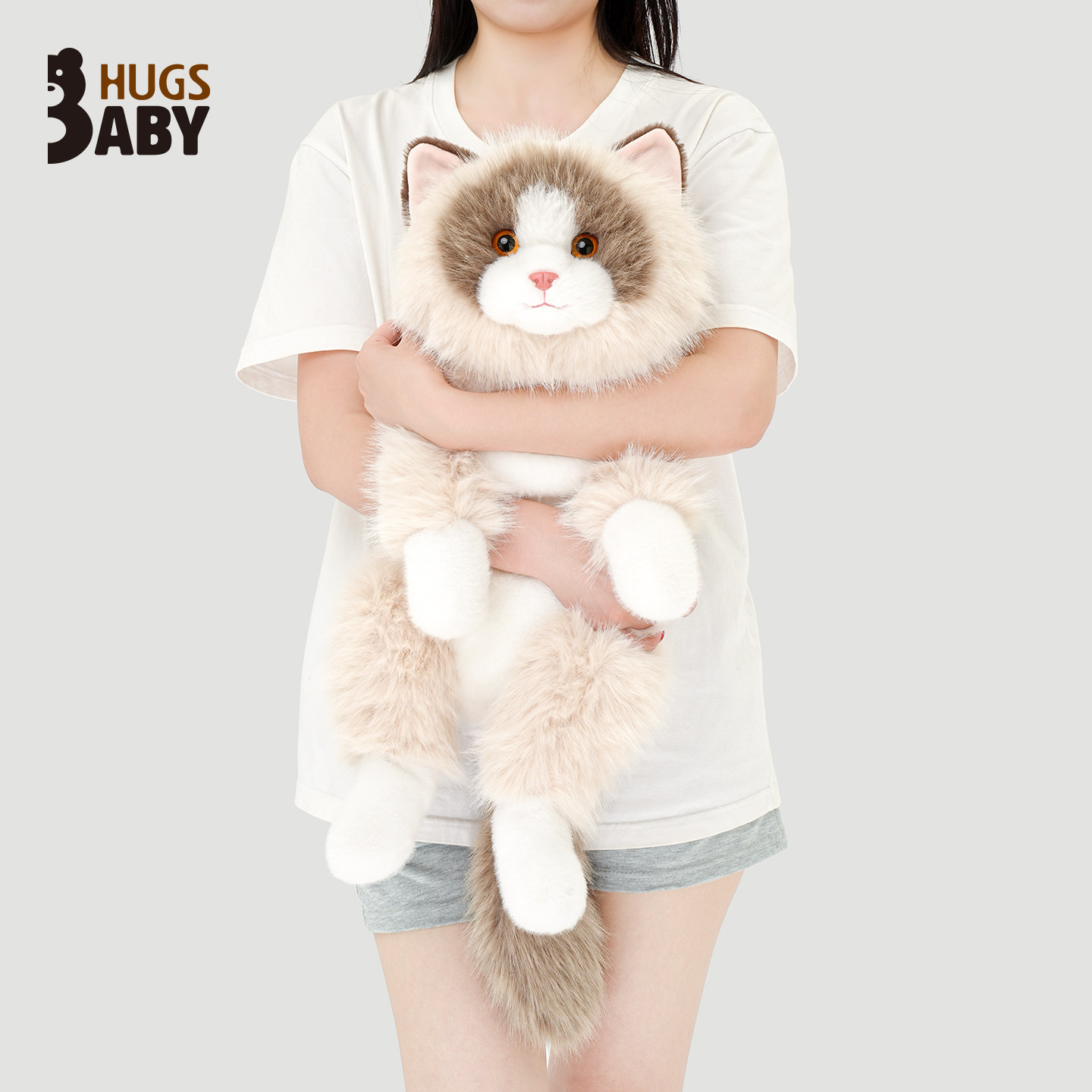 抱抱宝贝仿真布偶猫猫咪玩偶