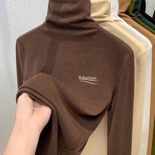 男女保暖内衣秋冬季 商场爆款 T恤打底衫 德绒高领长袖 上衣 尾货清仓