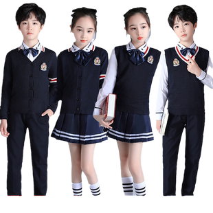 中小学生大合唱服装诗歌朗诵服校服儿童演出服歌咏比赛幼儿园班服