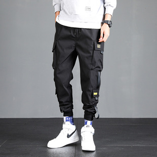 Youth 青少年纯色束脚工装 Cargo Pants春季 Color 裤 Spring Solid