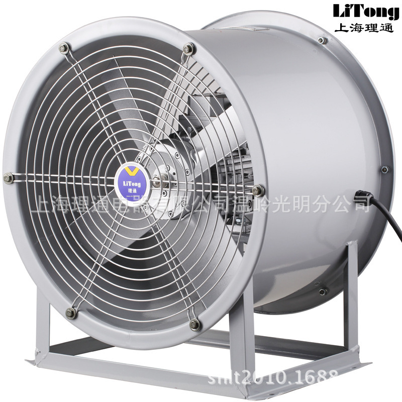 上海理通 SFWL3-2/370W 耐高温低噪声铝叶轴流风机 固定式300mm