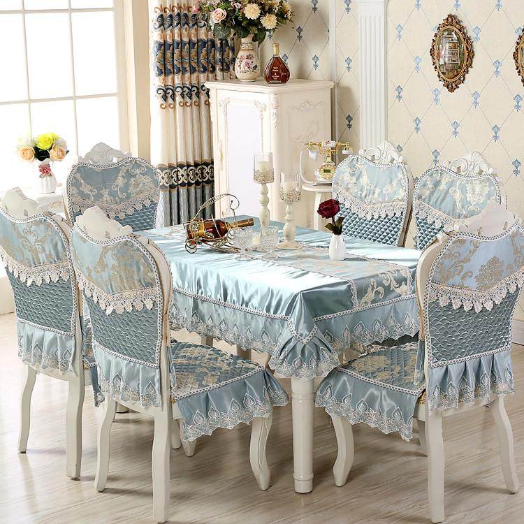 9WOR欧式餐桌椅套罩家用餐椅坐垫套加大餐椅垫套装餐桌布圆桌布茶,居家布艺,桌布,淘宝优惠券,粉丝福利购,淘宝优惠卷