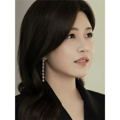 亲爱的仇敌陈妍希陈凯西同款耳环银色长款流苏耳钉2025新款高级感