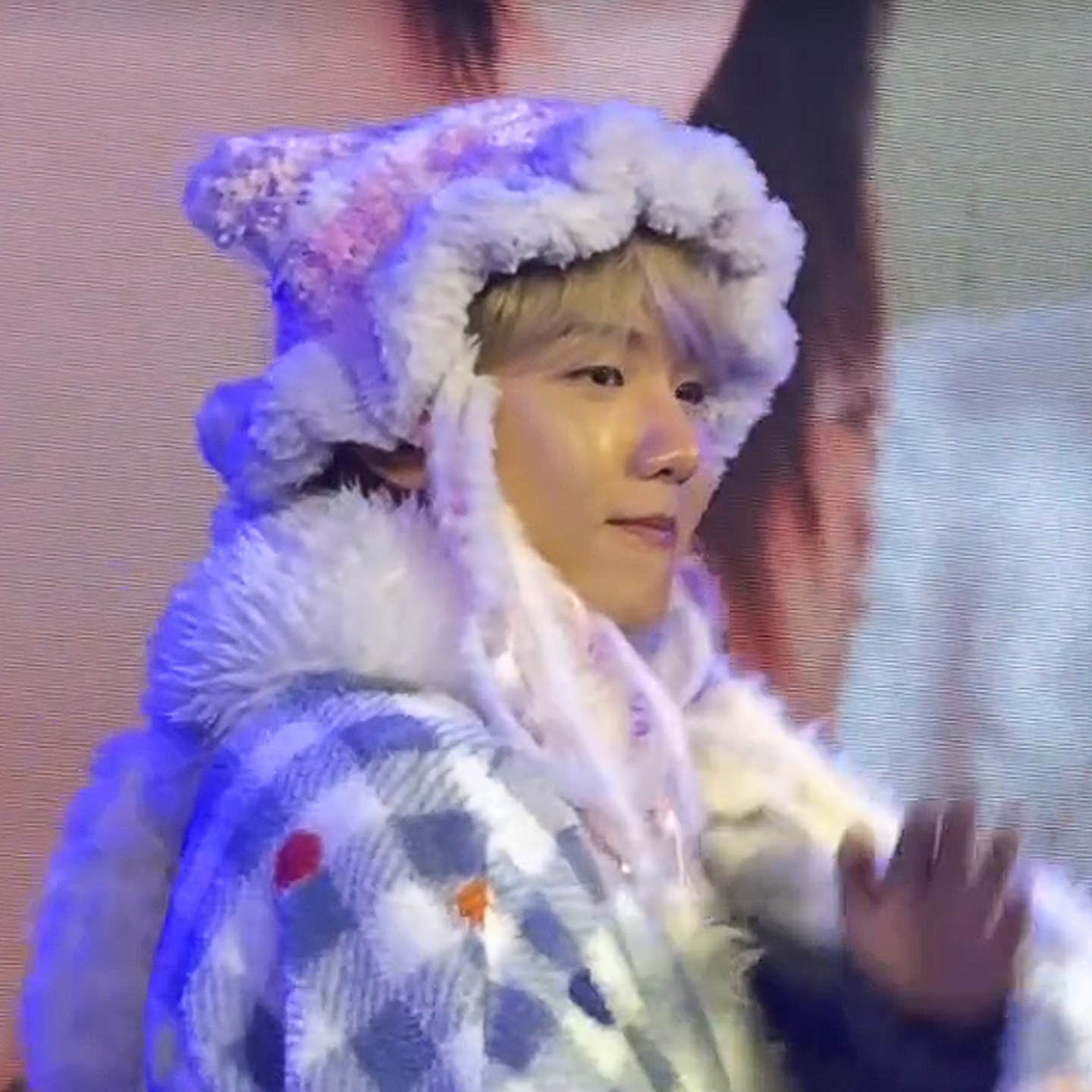 边伯贤同款猫耳朵毛绒帽子冬季新款保暖加厚可爱百搭护耳包头帽女