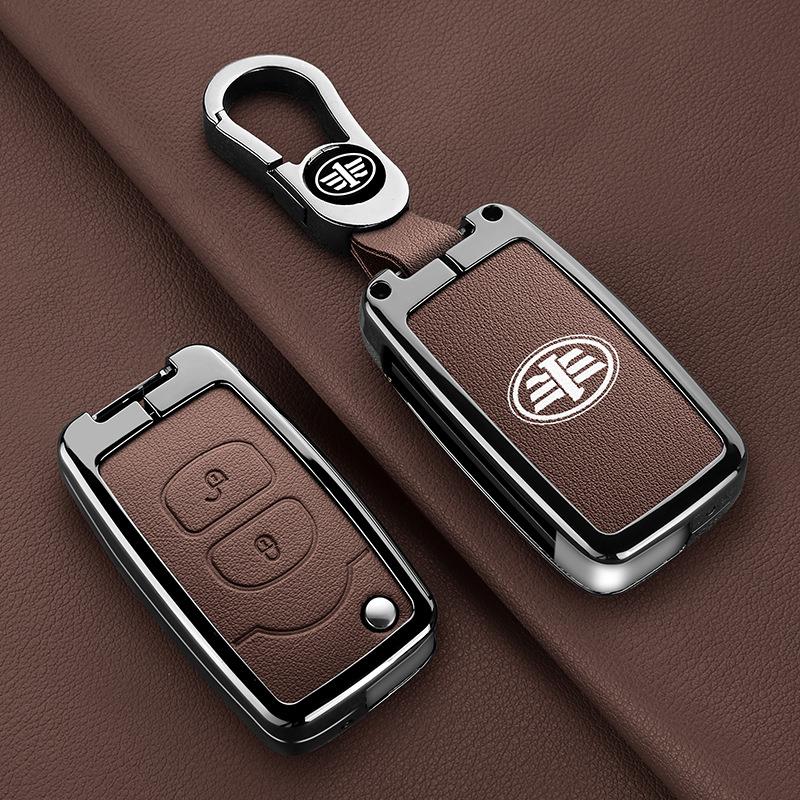 一汽解放J6P钥匙套JH6大货车解放J6L领航版J6M汽车钥匙包扣壳扣