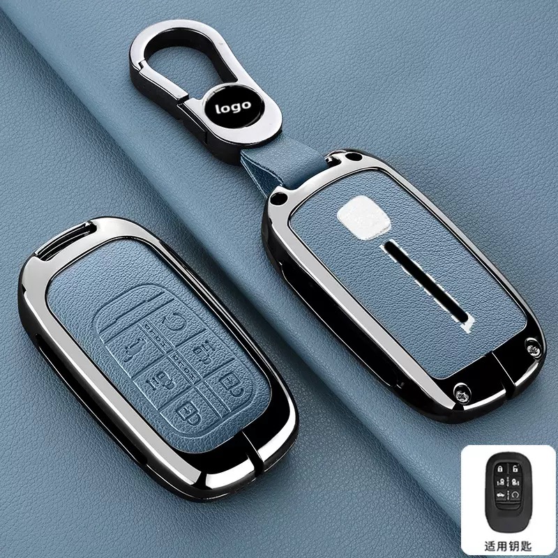 田本奥德赛钥匙套24/25款新艾力绅混动5/6键专用金属车遥控包壳扣