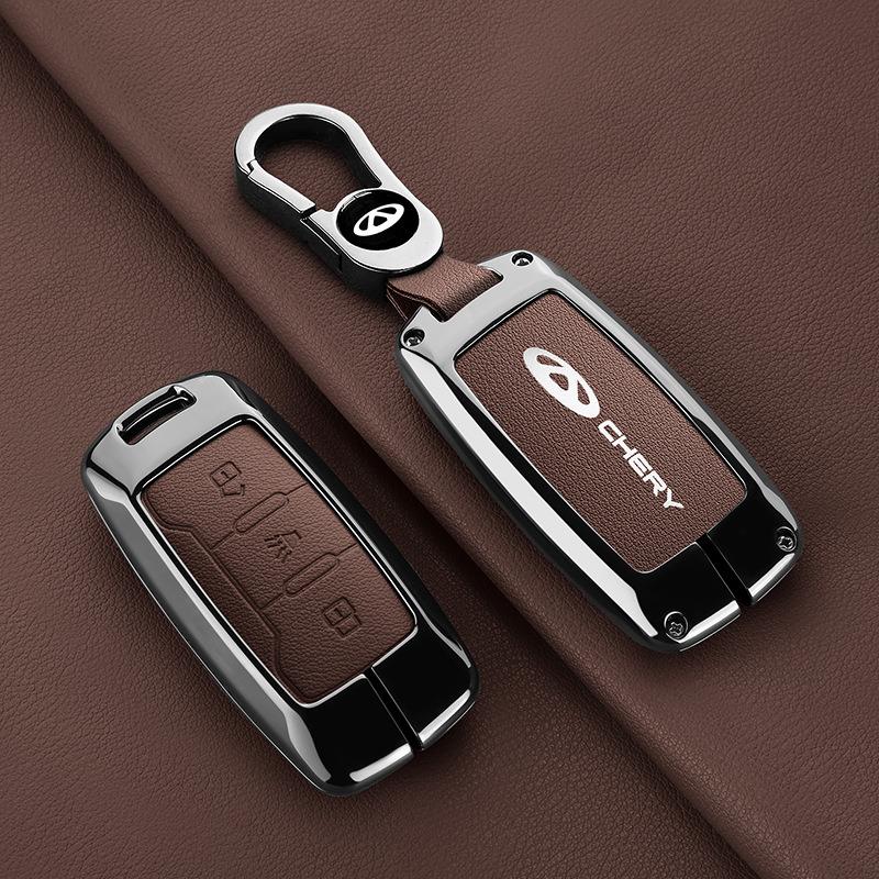 适用老款奇瑞A1/A3/A5车钥匙包瑞虎E5开瑞K50风云2车遥控金属套壳