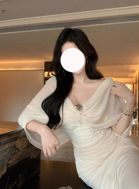 秋季新款时尚气质名媛修身显瘦长裙女御姐纯欲性感大码无袖连衣裙