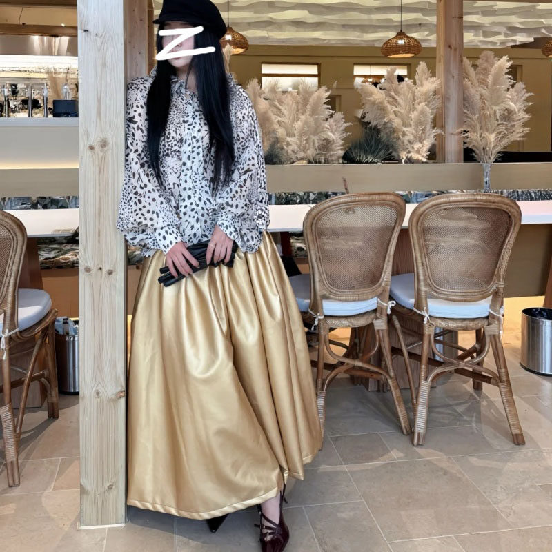 法式复古豹纹荷叶边长袖上衣秋冬新款高腰显瘦半身裙绝美漂亮套装,女装/女士精品,时尚套装,淘宝优惠券,粉丝福利购,淘宝优惠卷