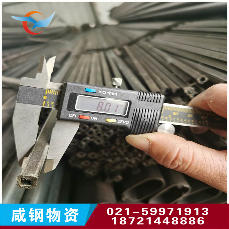 新新冷拉方管88铁管方通1010光亮管1212家俱管1818空心方钢扁管销