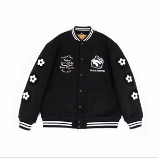 【朴宰范同款】VandyThePink 兔年复活节限定棒球服夹克 男女同款