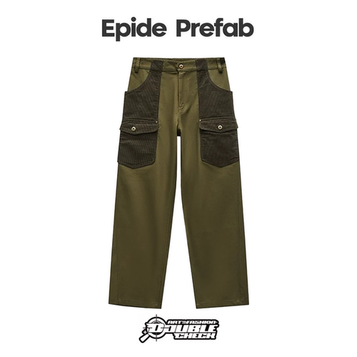 EpidePrefab灯芯绒工装休闲裤
