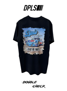 【官方正品】DPLS 小飞侠跑车印花短袖 GTShow 展会限定男女短袖