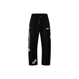 官方正品 小花标语休闲卫裤 GOODBRAND LOVES 鹭卓同款 GOOD