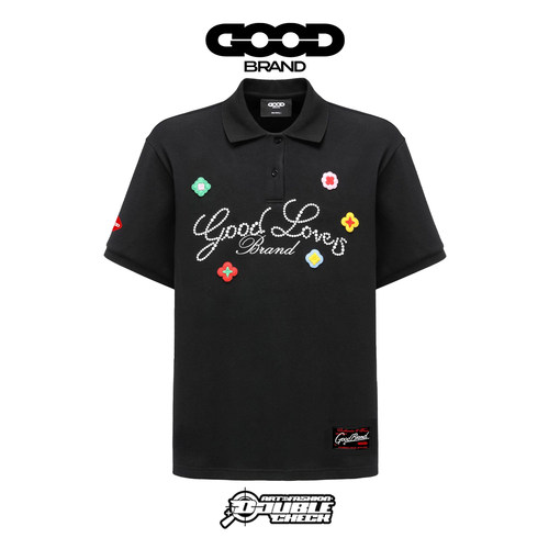 GOODBRAND立体刺绣polo短袖