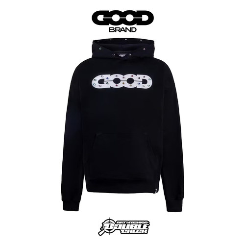 GOODBRAND彩虹连帽卫衣