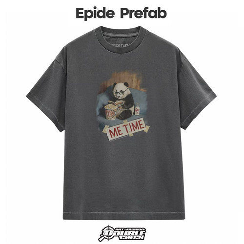 EpidePrefab熊猫印花短袖T恤
