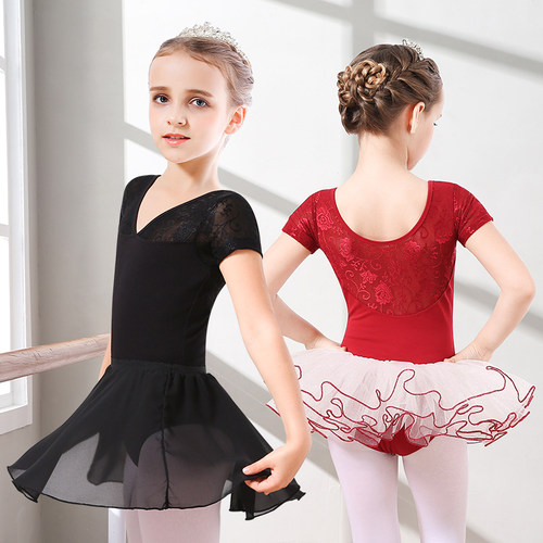 俏思蓓女童可爱民族中国舞蕾丝裙