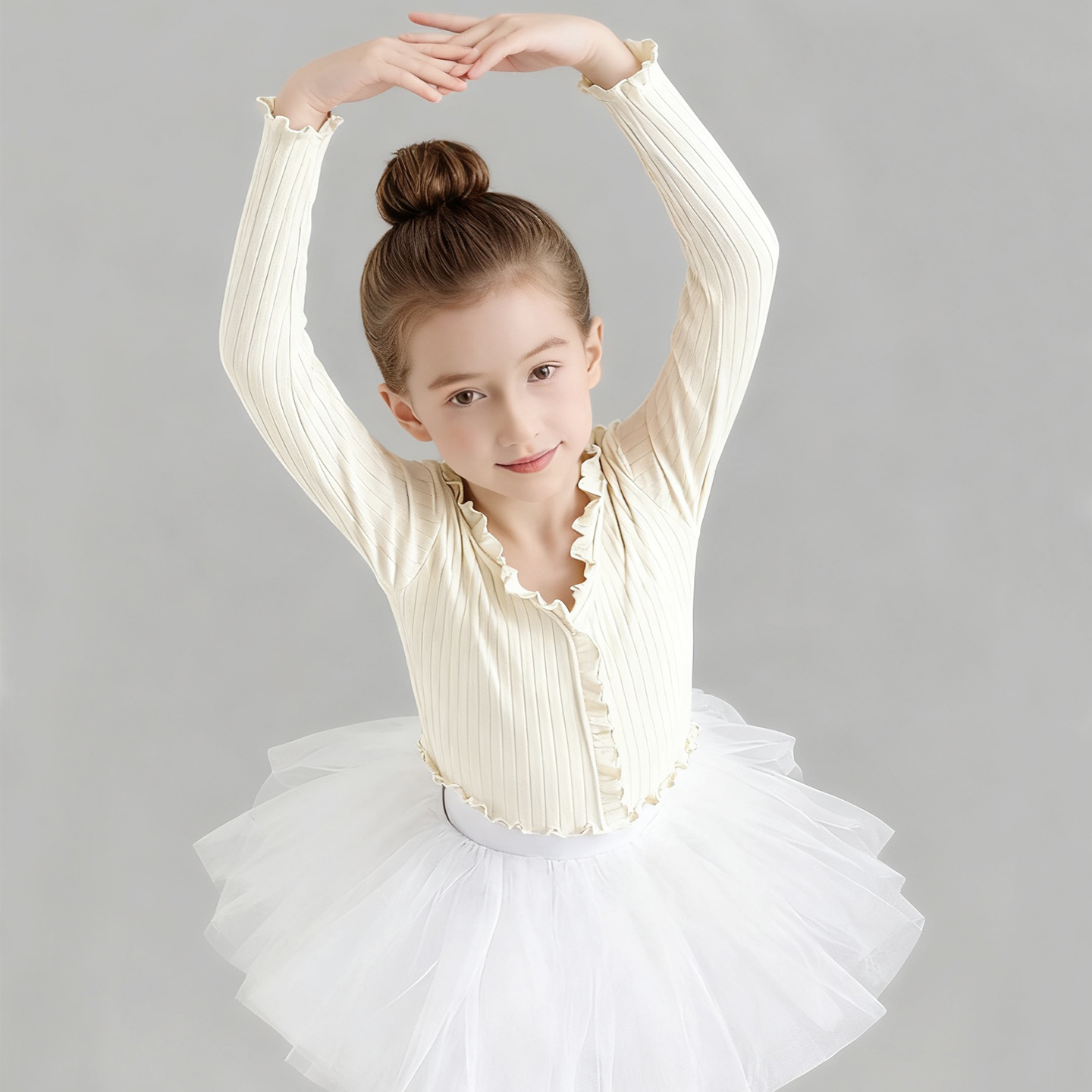 儿童舞蹈针织坎肩中国舞跳舞外套