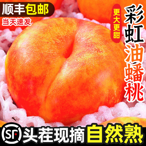 顺丰【东方甄选力荐】彩虹油蟠桃