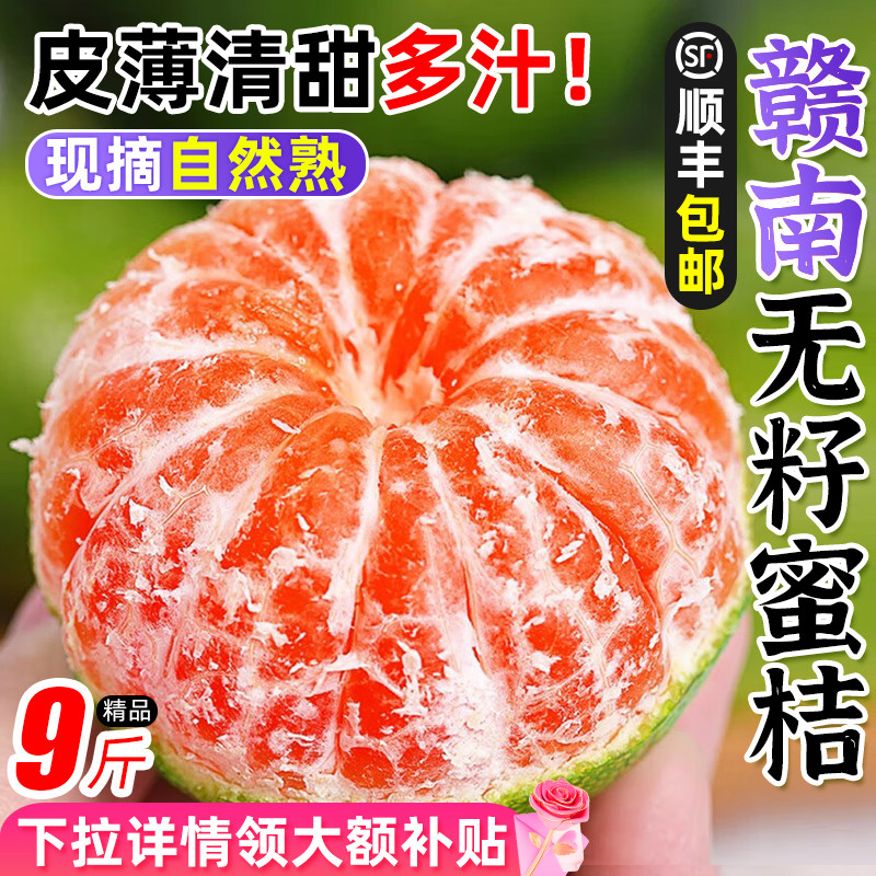 【顺丰包邮】赣南无籽寻乌蜜桔