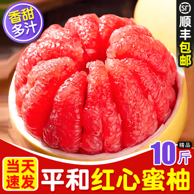 【顺丰包邮】正宗福建平和红心柚