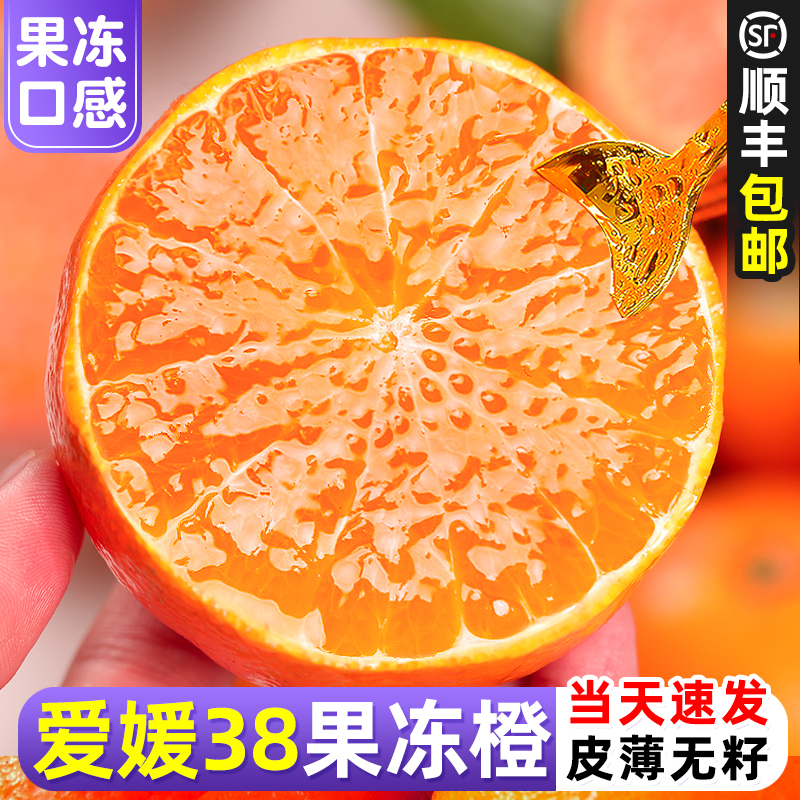 「顺丰送上门」四川果冻橙爱媛38