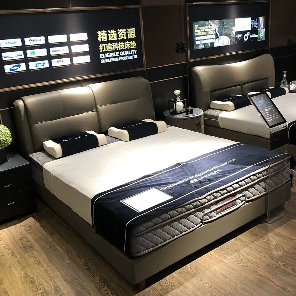 BCD1-046a专柜皮床包邮送货