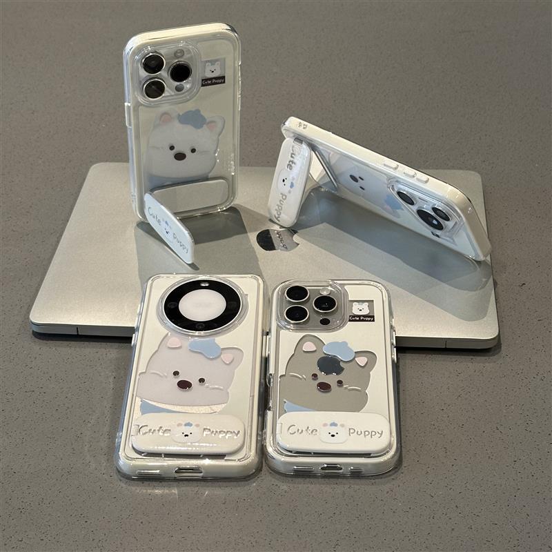 镂空西高地支架新款适用苹果16Pro手机保护壳iPhone14max小米15华为mate70pura80k60opporeno13荣耀200x100Ma