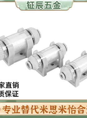 SMC型快插式管道真空过滤器ZFC气管接头ZFC53/54/74/75/76/77-B
