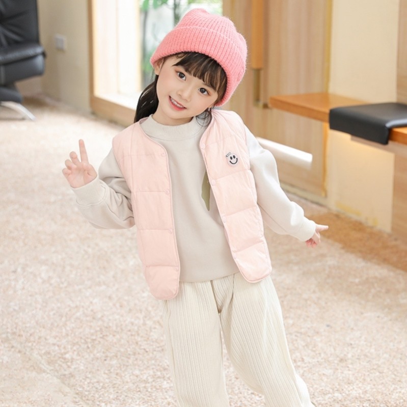 一两岁宝宝羽绒马甲背心秋冬季冬款婴幼儿小月龄儿童轻薄外穿内胆