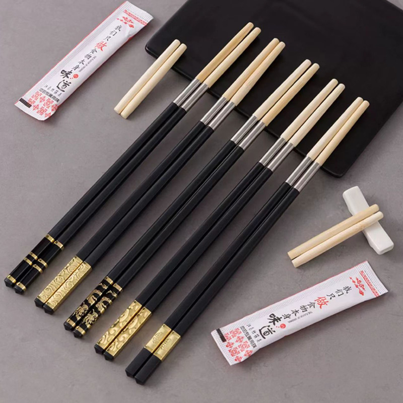 换头筷+合金筷+可拆卸+一次性