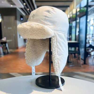 蔻元素雷锋帽户外休闲男女冬加绒