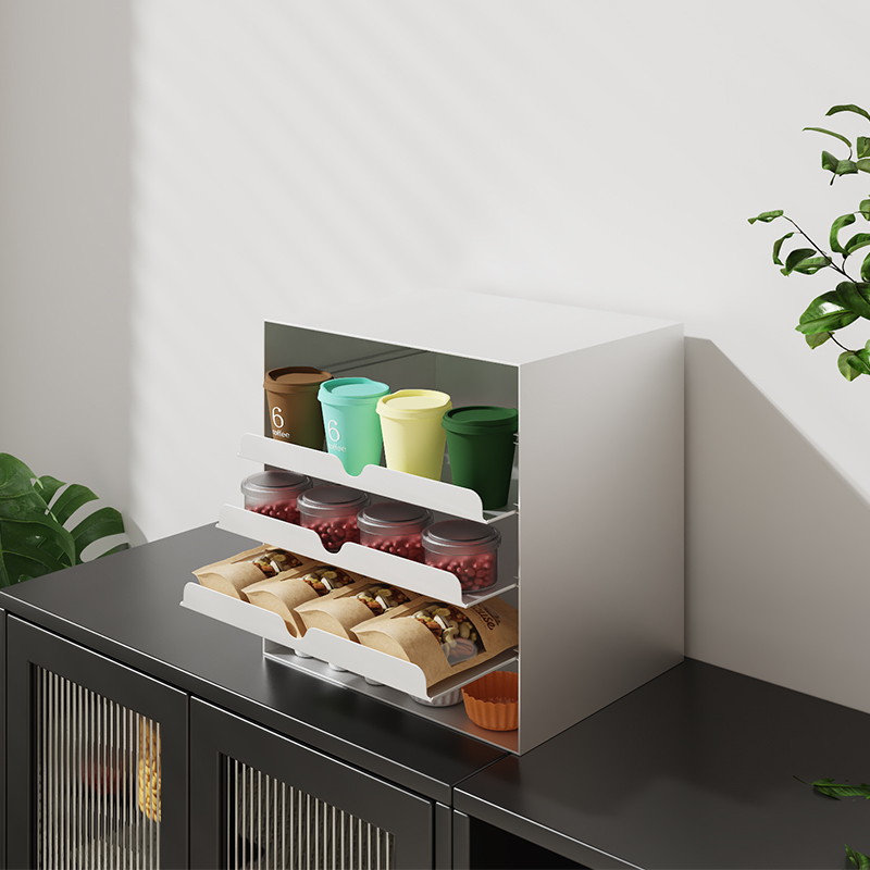 铁艺收纳盒桌面抽屉式置物盒信盘