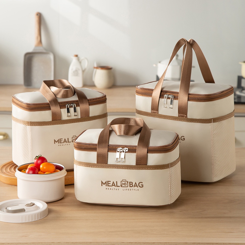 保温袋子铝箔加厚饭盒手提包便当带饭防水饭盒袋午餐上班族小学生