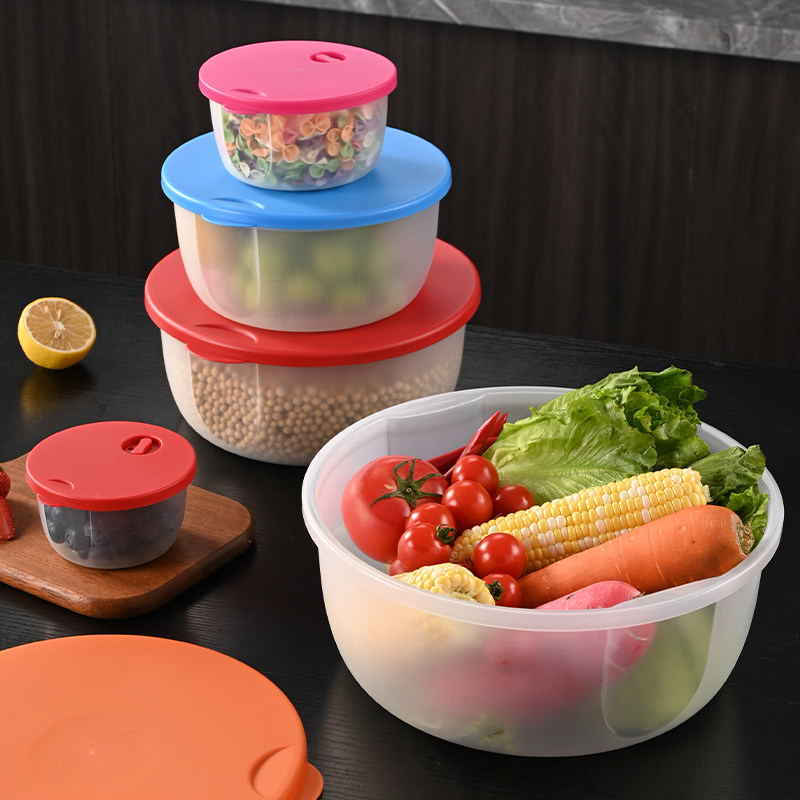 食品级加厚微波冷冻保鲜盒带盖图片