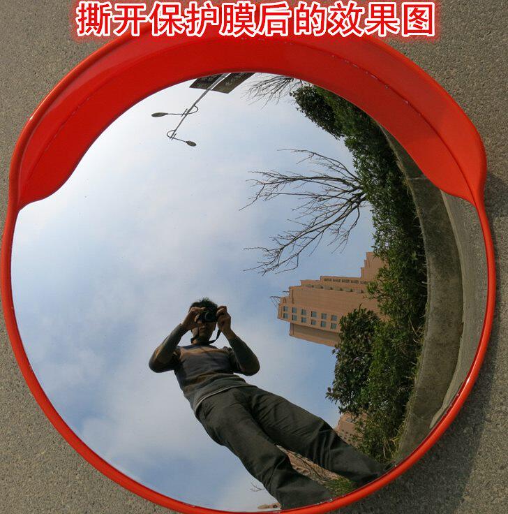 室外l马拐弯路口路0定制80cm广角镜透反光镜8镜镜十字凸道路转角0
