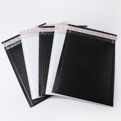 d气泡袋黑色哑光服装包B装用信封共挤膜快递打包泡沫袋包装袋子定