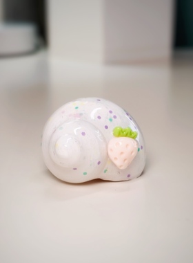 寄居蟹替换壳DIY手绘定制天然手工螺壳创意精致淡水观赏蟹专用品