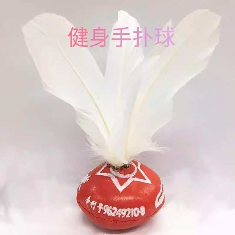 手扑球用手拍打的羽毛手毽球