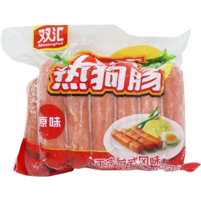 双汇火腿肠官方旗舰店台式热狗肠