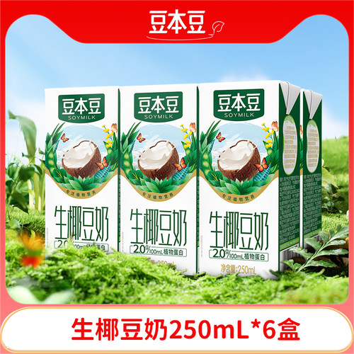 豆本豆生椰豆奶250ml*6盒