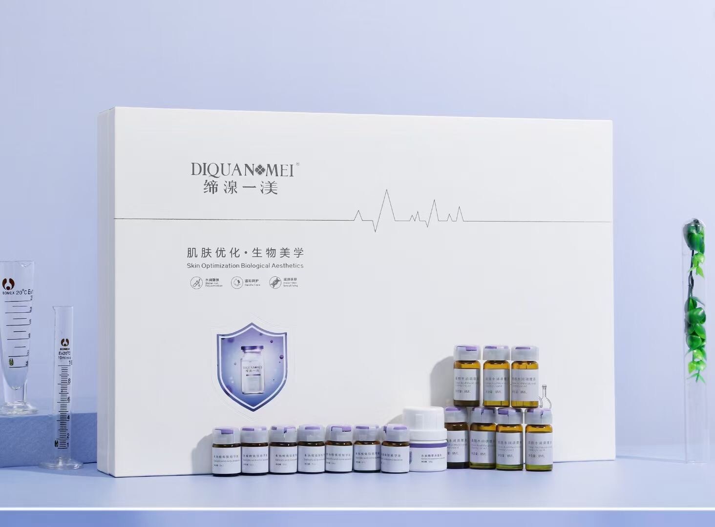 刷酸焕肤精华套盒水杨酸控油收缩毛孔清痘横生修护痘肌不留印