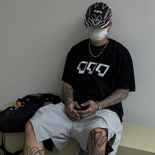 commas短袖欧美街头男女