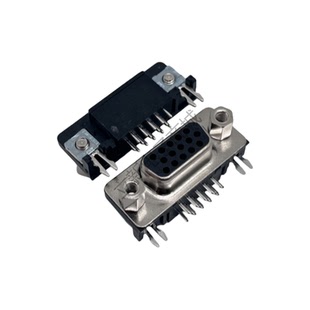 VGA座子 全新原装 H4A7 15P母座3.08MM串口直插 富士康DZ11AA1