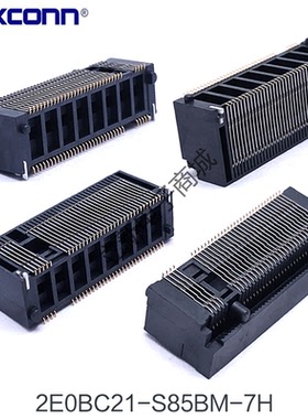 富士康原装2E0BC21-S85BM-7H 硬盘接口M.2插座NGFF插槽M-KEY H8.5