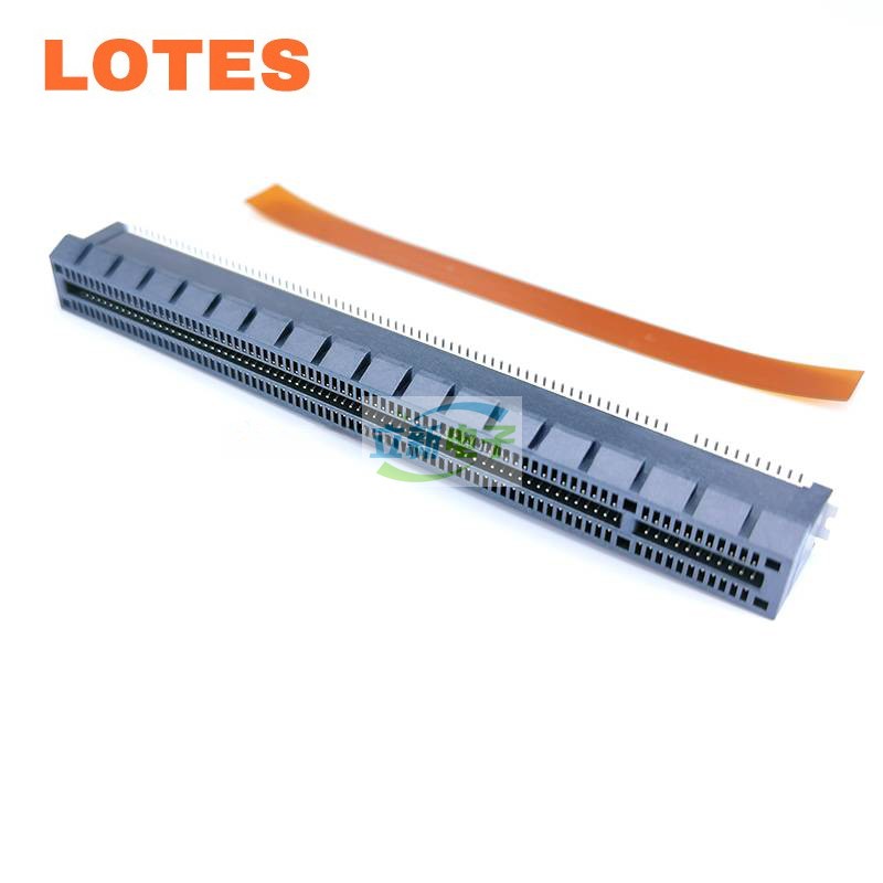 LOTES APCI0334 PCIE显卡接口 16X 164PIN 贴片型 高传输4.0版